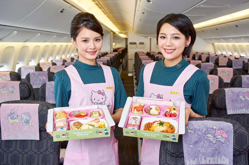 Những điều cơ bản về chuyến bay Hello Kitty của EVA Air