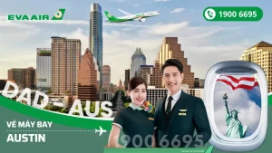 Vé máy bay từ Đà Nẵng đi Austin EVA Air